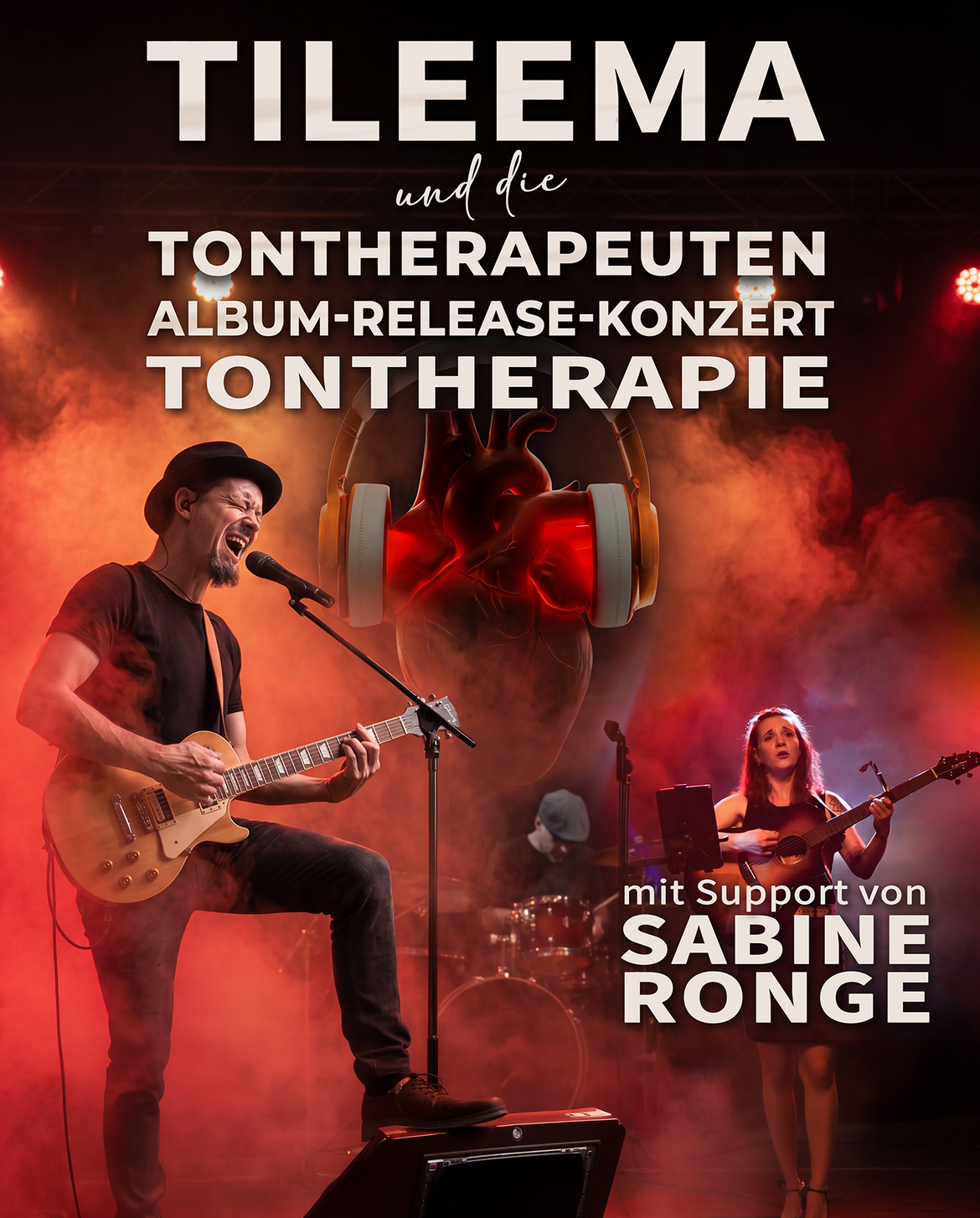 Tileema & die Tontherapeuten Album Release Konzert mit Support